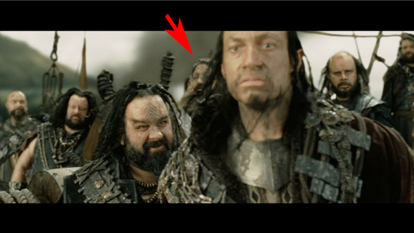 Cameo: Peter Jackson and Andrew Lesnie on the ship for Minas Tirith
